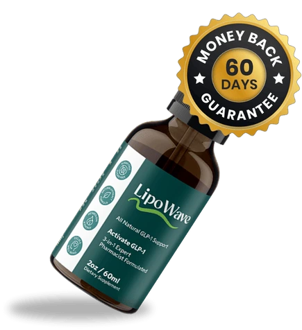 LipoWave Supplement Bottle