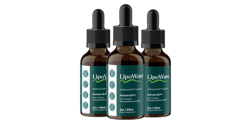 LipoWave Supplement Bottle
